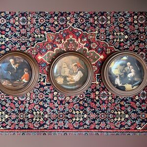 Set of 3 Norman Rockwell collector plates